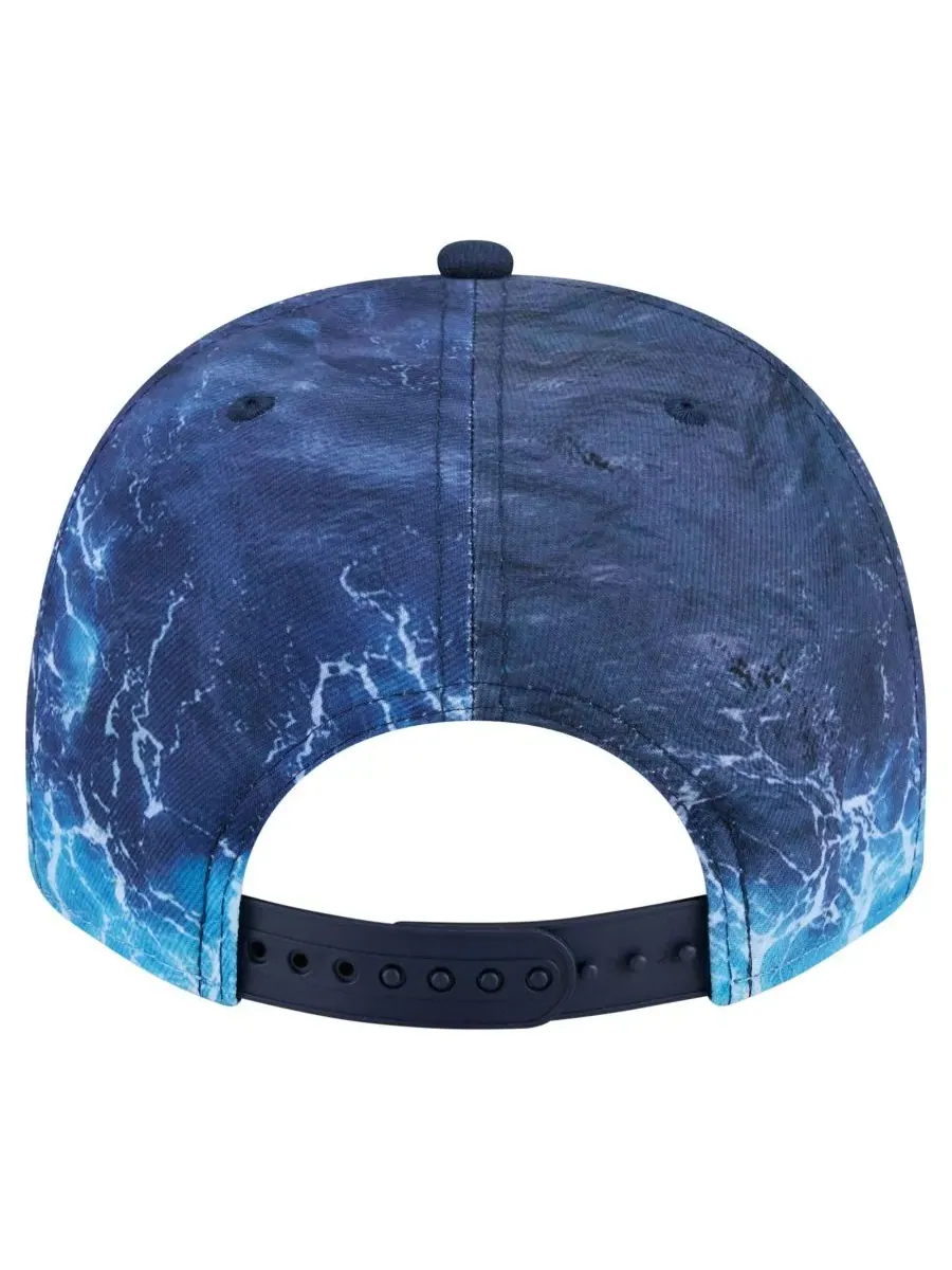 Кепка-снэпбек New Era Houston Astros Deep Water — изображение 4 из 5, светлый синий