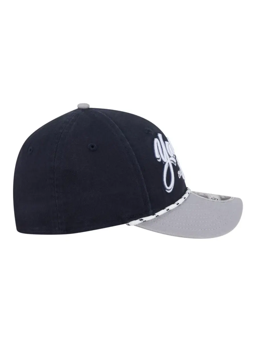 Кепка New York Yankees с вышивкой New Era — изображение 7 из 7, темно-синий серый
