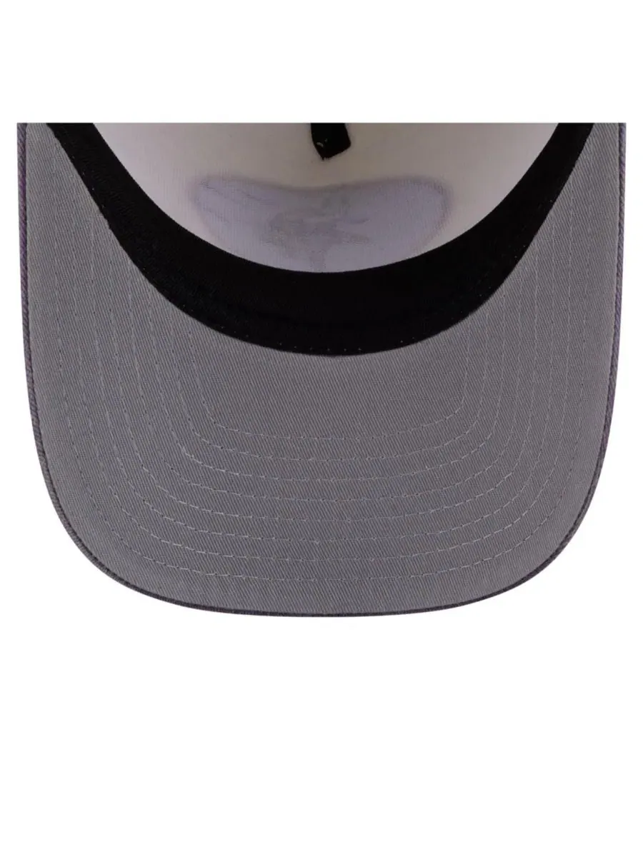 Кепка-снапбек New Era Washed A-Frame 9FIFTY — изображение 5 из 7, кремовый фиолетовый