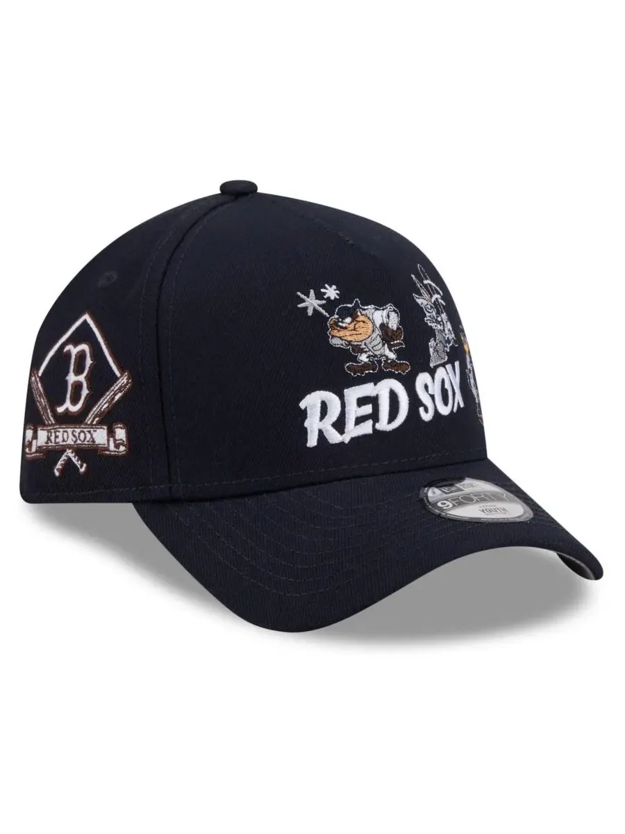 Кепка A-Frame 9FORTY с вышивкой Boston Red Sox и Looney Tunes New Era