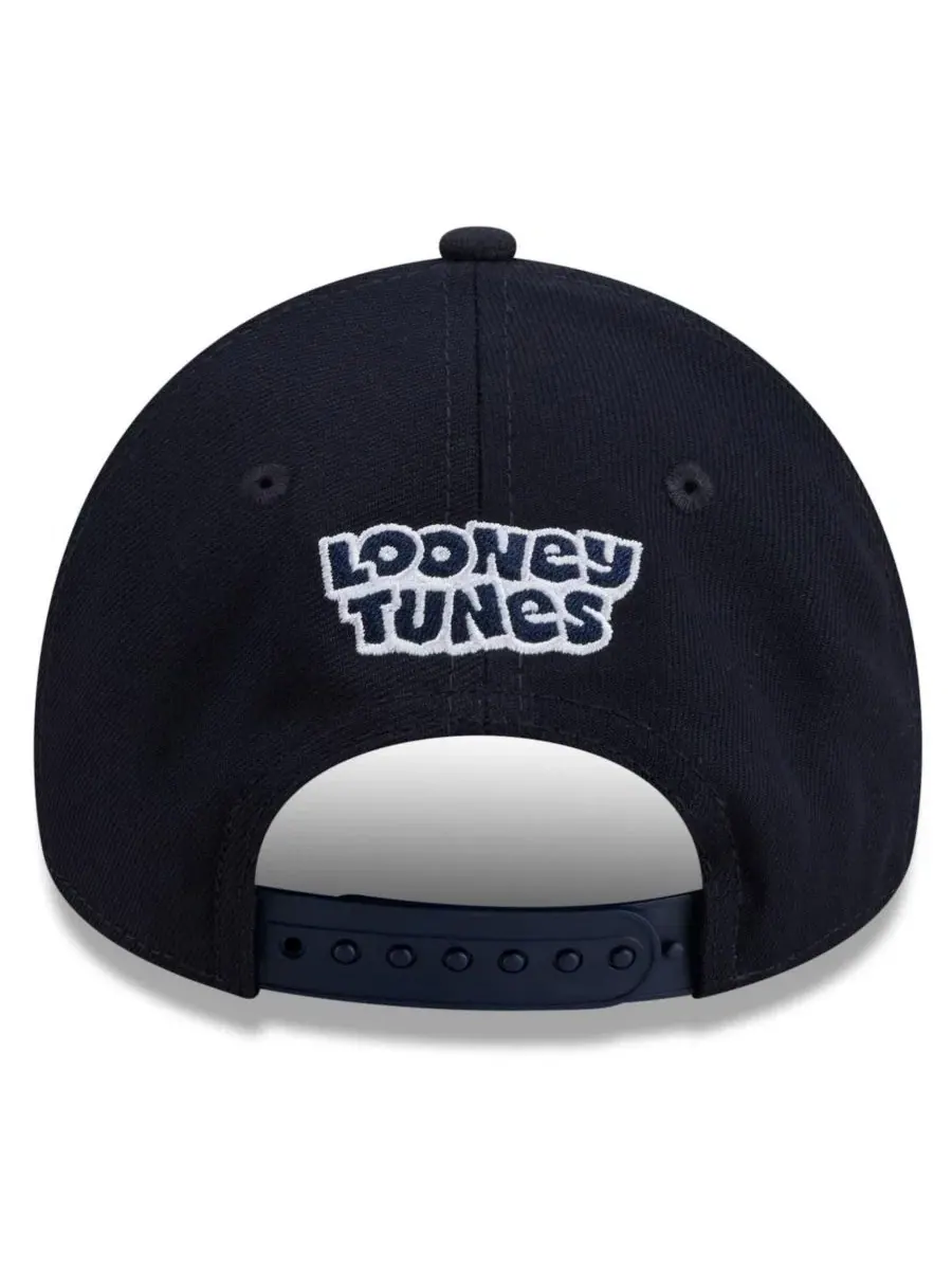 Кепка A-Frame 9FORTY с вышивкой Boston Red Sox и Looney Tunes New Era — изображение 2 из 4, темно-синий