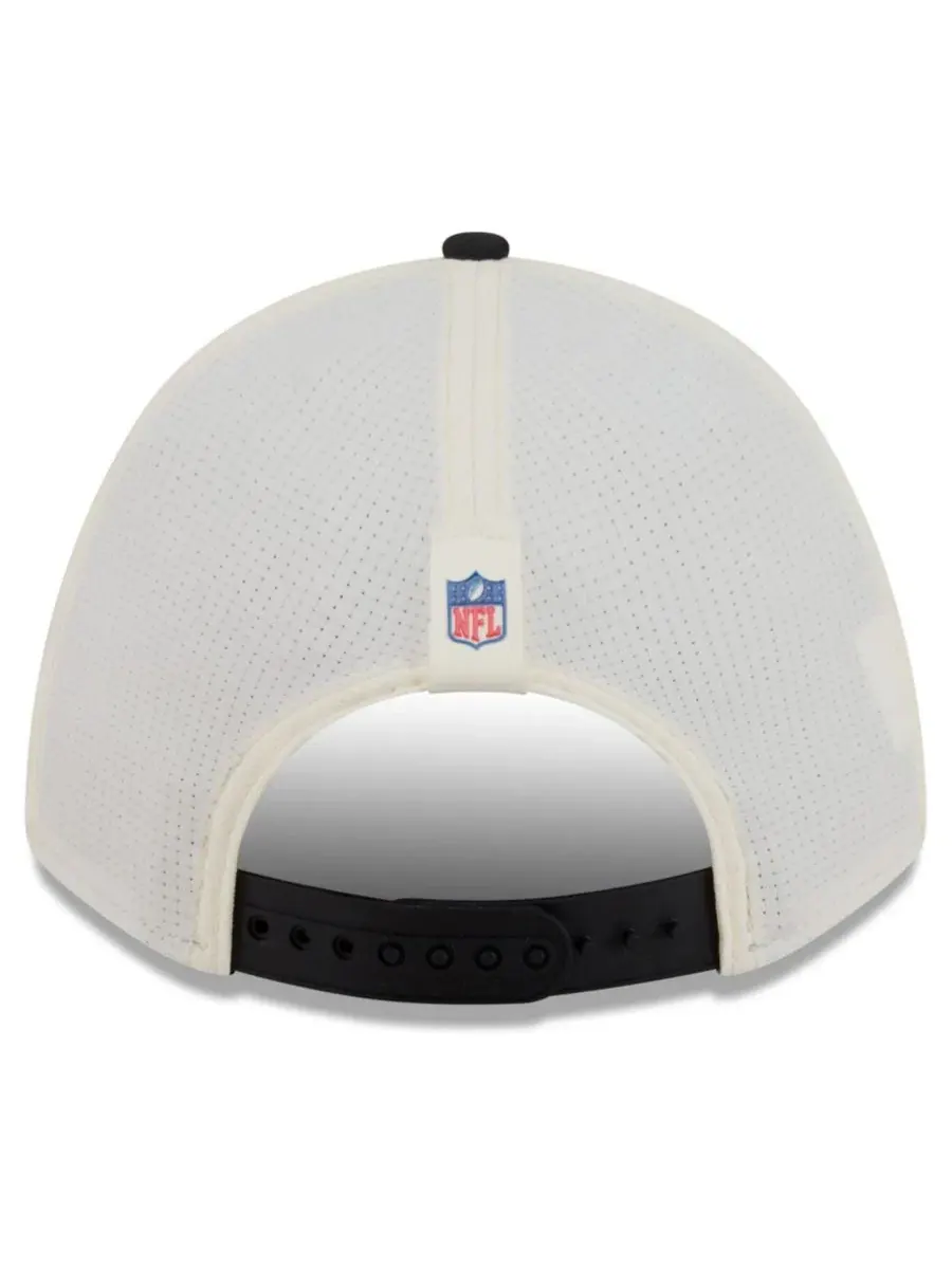 Бейсболка Pittsburgh Steelers с регулируемым ремешком New Era — изображение 4 из 5, кремовый черный