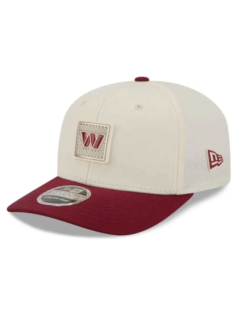 Кепка 9SEVENTY New Era — изображение 2 из 5, кремовый бордовый