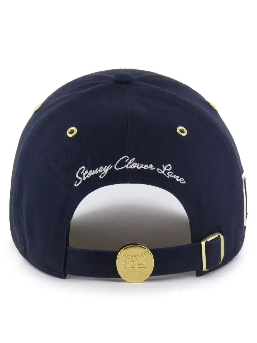 Кепка Atlanta Braves Acro Charm Clean Up Stoney Clover Lane x '47 Brand — изображение 3 из 3, темно-синий