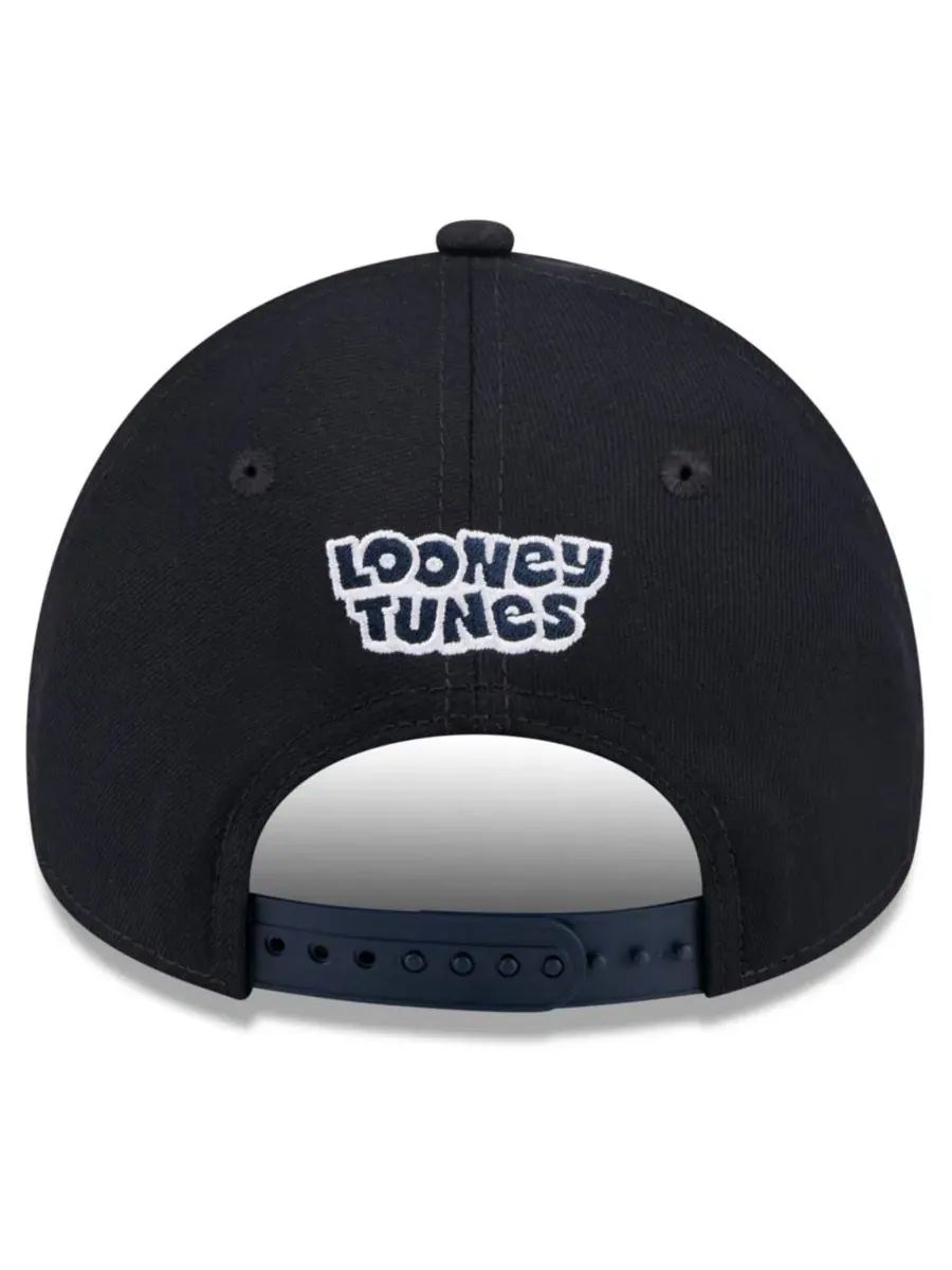 Кепка A-Frame 9FORTY с вышивкой Cleveland Guardians Looney Tunes New Era — изображение 5 из 5, темно-синий