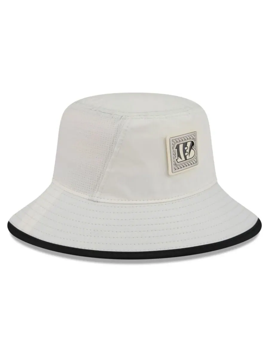 Бейсболка Sport Bucket Hat New Era — изображение 3 из 4, бежевый