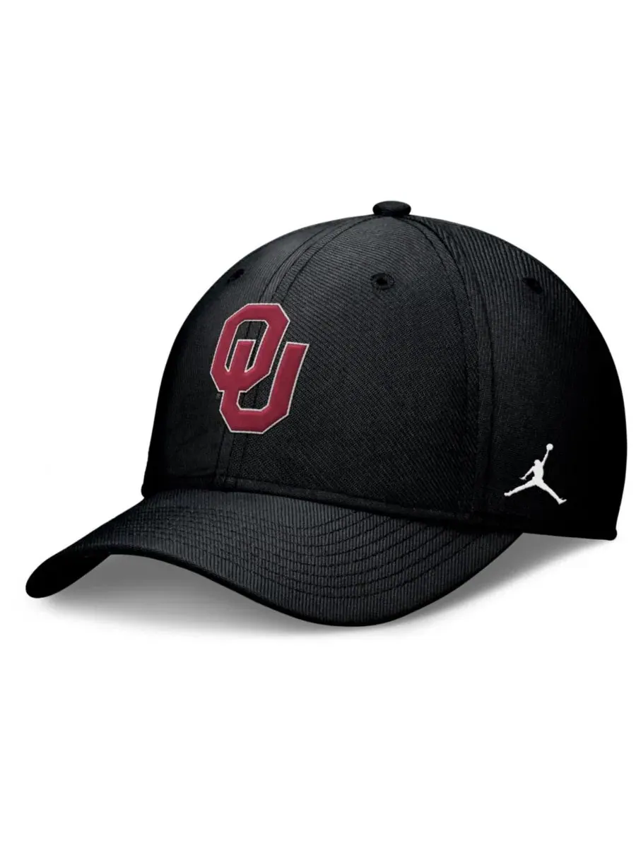 Кепка с вышивкой Oklahoma Sooners, модель Rise Swoosh Dri-FIT Flex Jordan