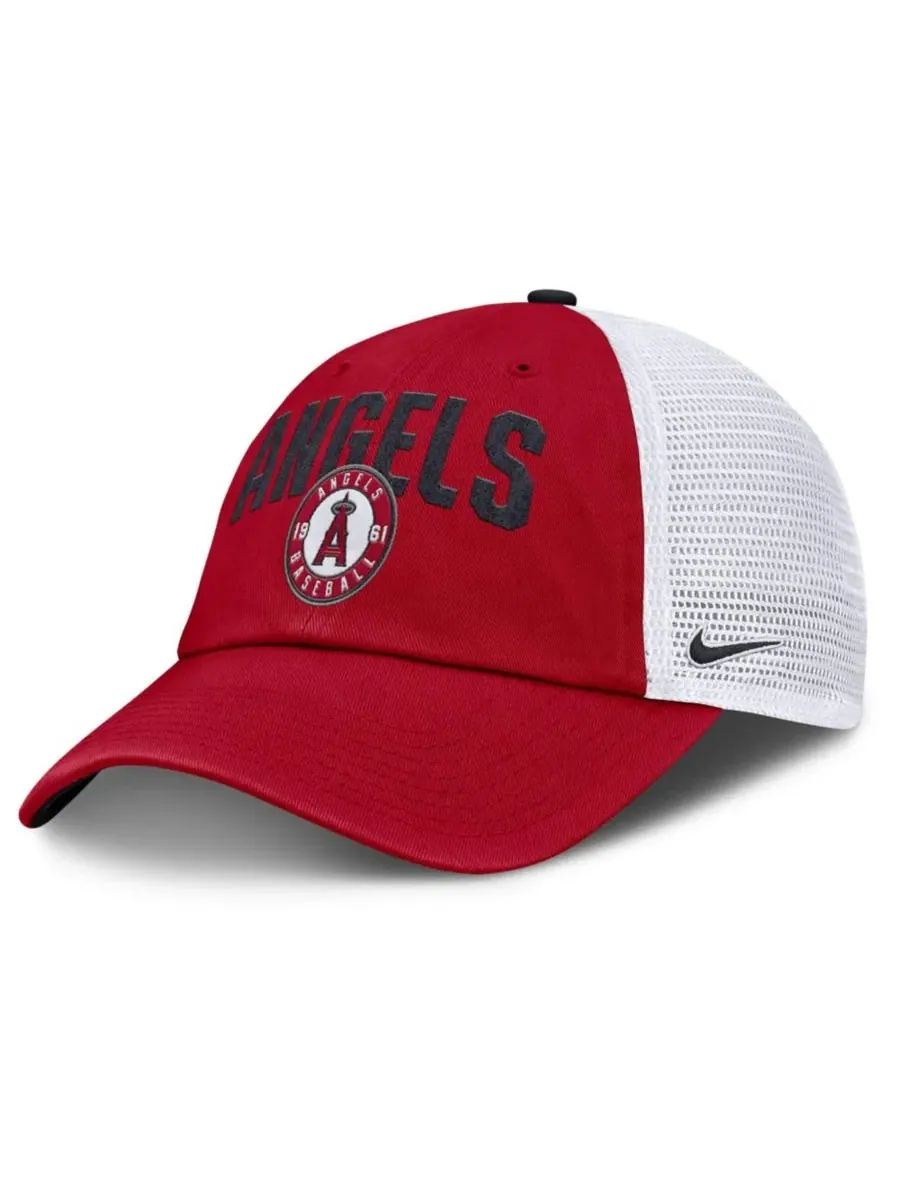 Кепка-тракер с вышитым логотипом Los Angeles Angels Nike