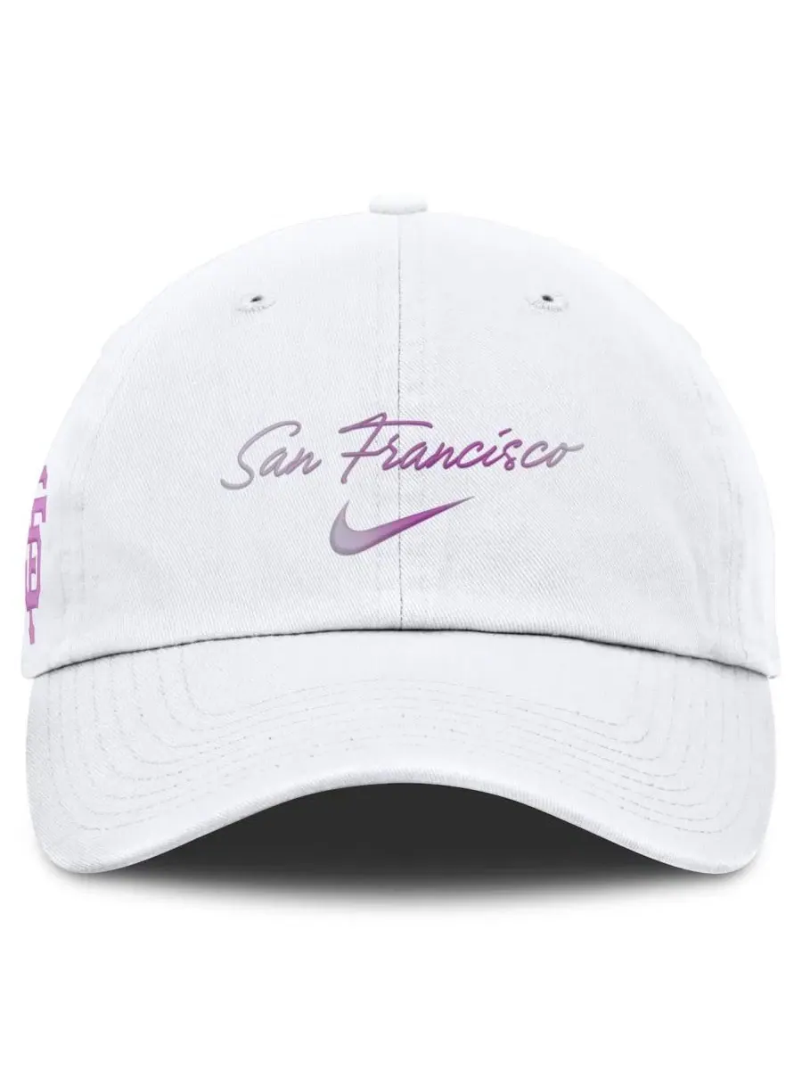 Кепка с регулируемой застежкой с принтом Nike, Mother's Day Club — изображение 2 из 4, белый