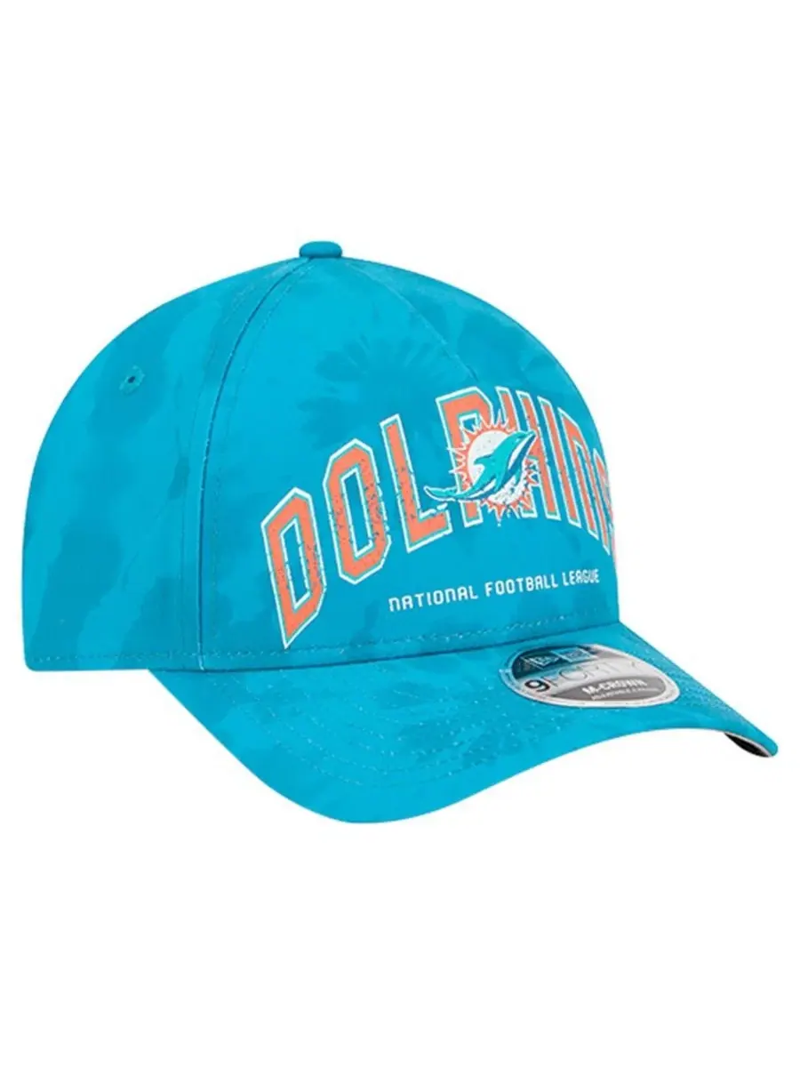Кепка с принтом Tie Dye Fade New Era — изображение 3 из 5, голубой