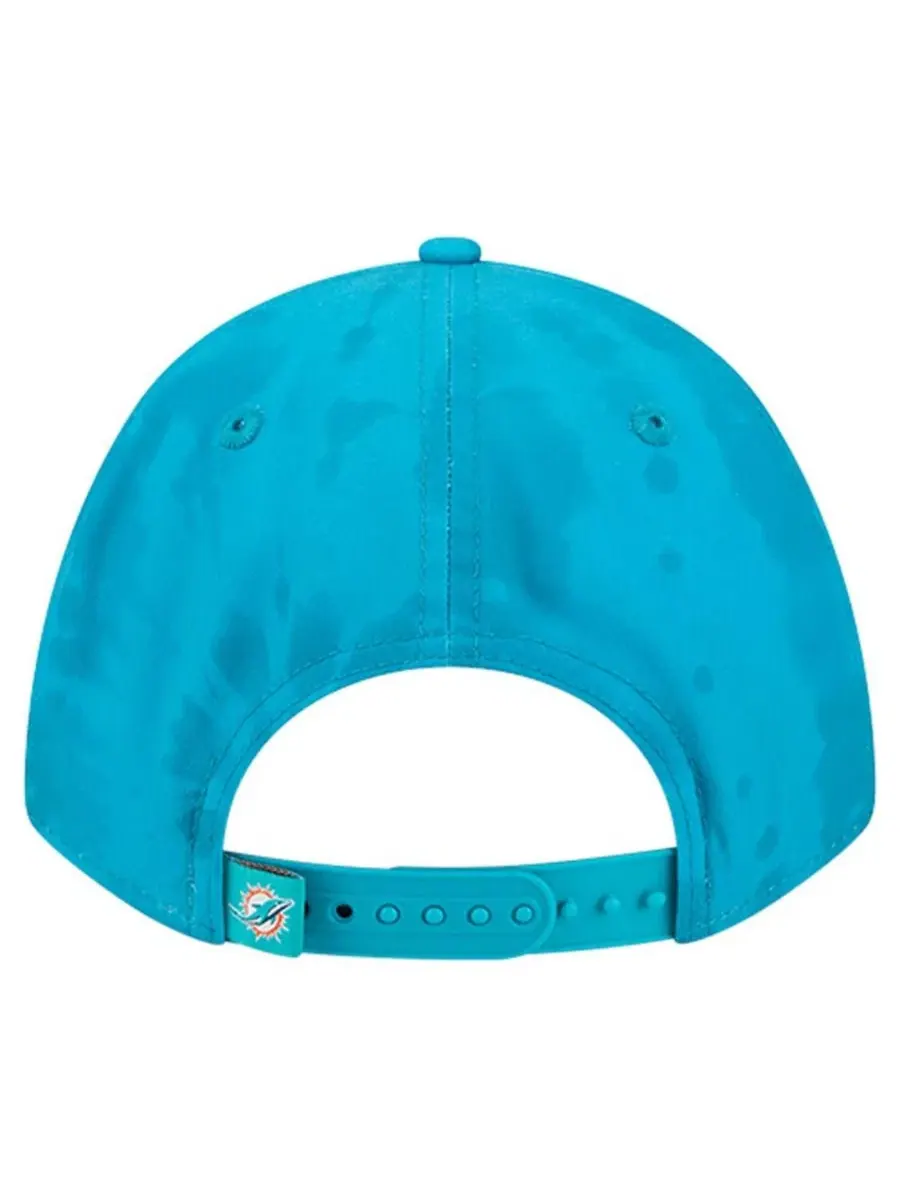 Кепка с принтом Tie Dye Fade New Era — изображение 4 из 5, голубой