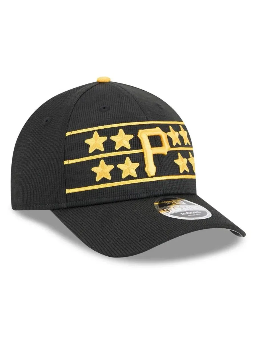 Мужская черная бейсболка Pittsburgh Pirates 2025 для тренировок по отбиванию мяча, модель 9FORTY — изображение 4 из 5, черный