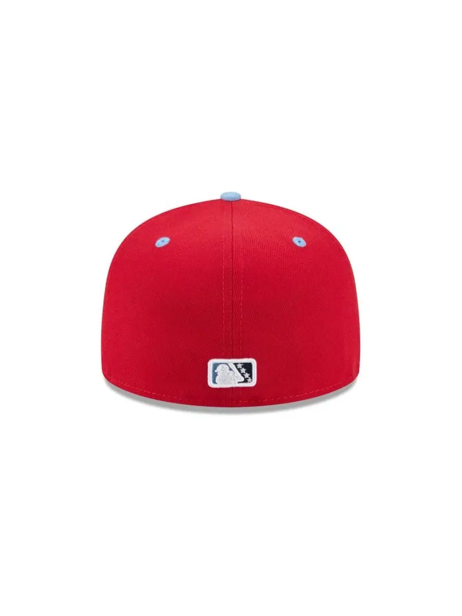 Мужская красная кепка Tri-City Dust Devils Theme Nights 59FIFTY New Era — изображение 4 из 4, красный