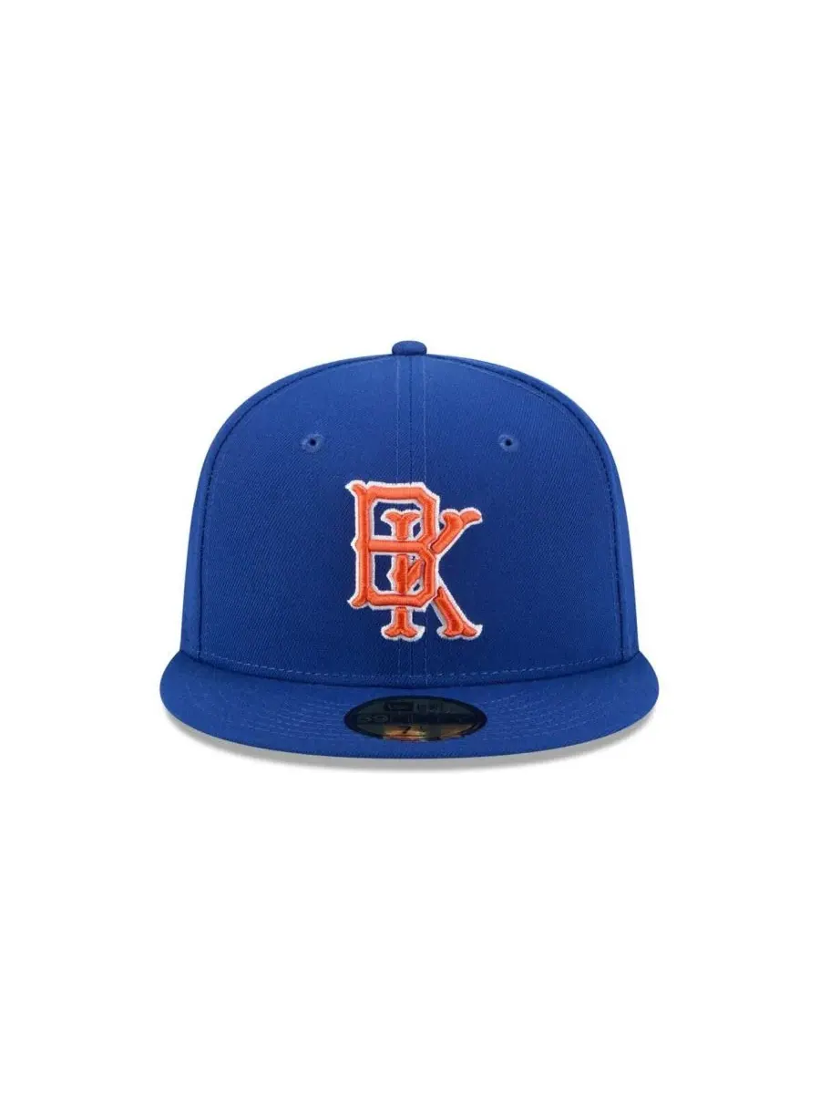 Мужская синяя кепка Brooklyn Cyclones Theme Nights 59FIFTY New Era — изображение 2 из 4, синий