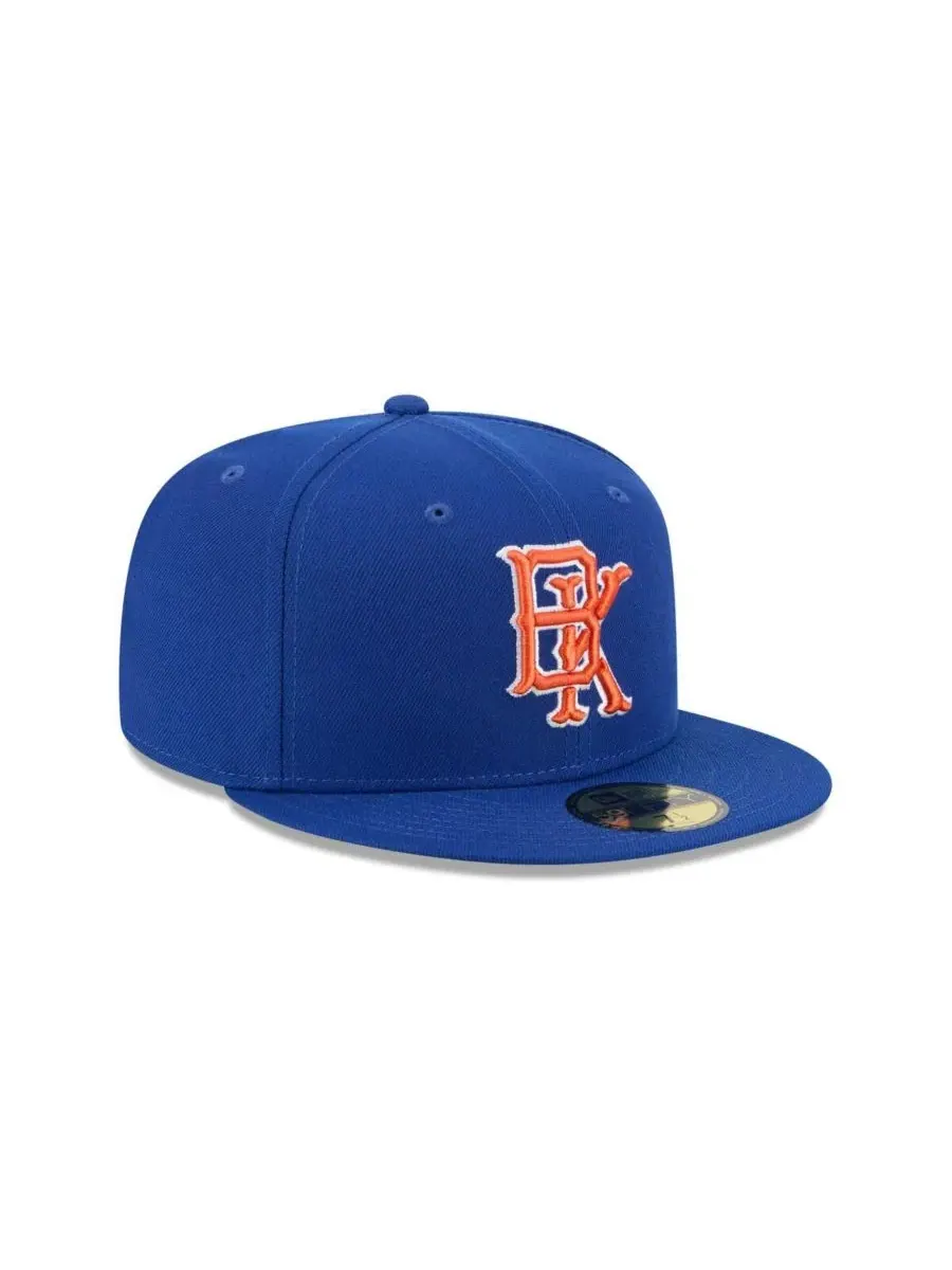 Мужская синяя кепка Brooklyn Cyclones Theme Nights 59FIFTY New Era — изображение 3 из 4, синий