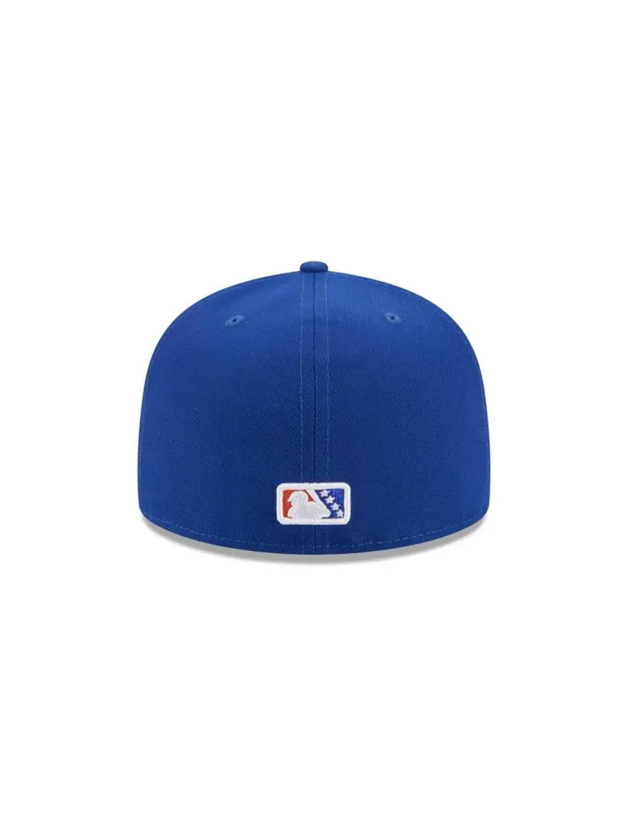 Мужская синяя кепка Brooklyn Cyclones Theme Nights 59FIFTY New Era — изображение 4 из 4, синий