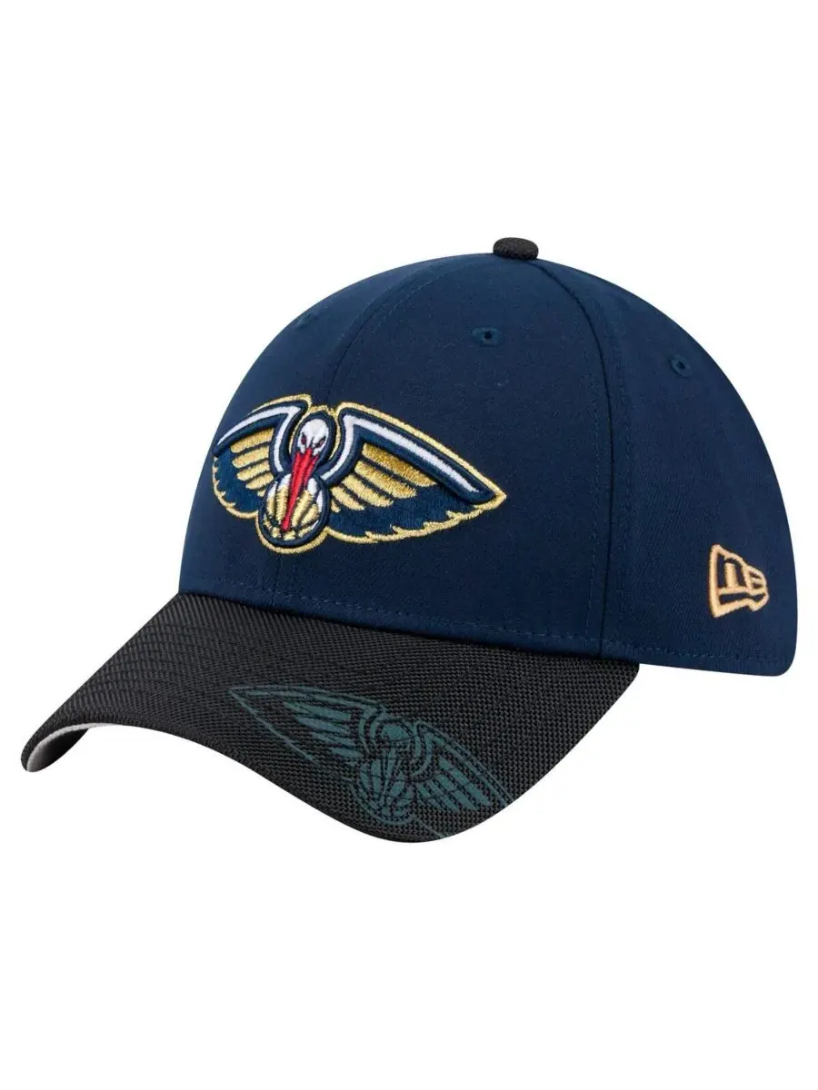 New Era Мужская темно-синяя кепка New Orleans Pelicans Sport Night 39THIRTY Flex