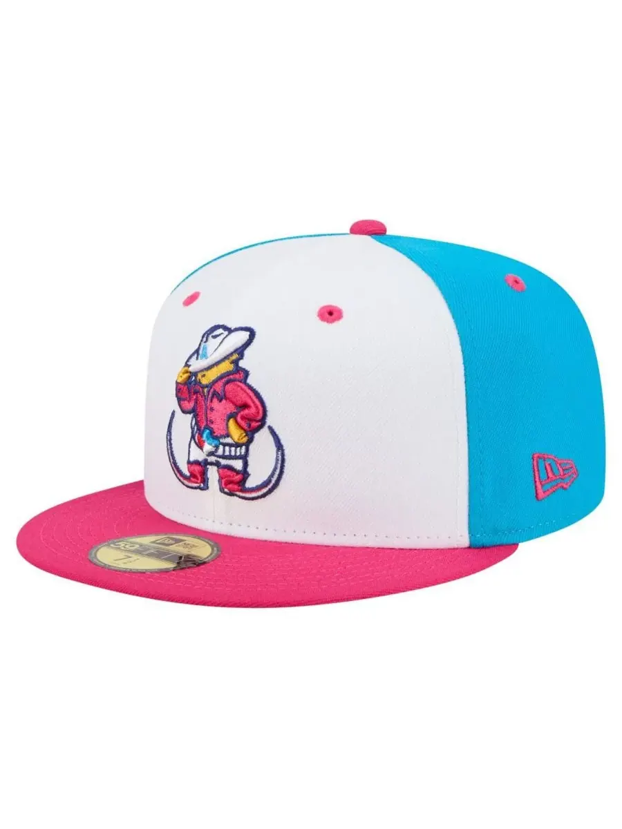 New Era Мужская белая бейсболка Amarillo Sod Poodles Copa de la Diversion 59FIFTY