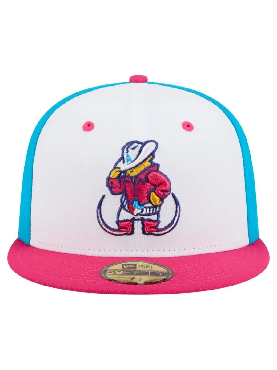 New Era Мужская белая бейсболка Amarillo Sod Poodles Copa de la Diversion 59FIFTY — изображение 3 из 4, белый