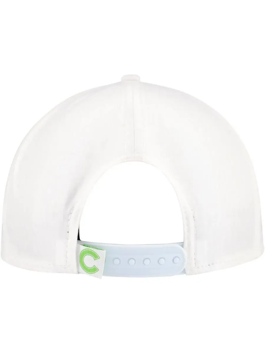 New Era Мужская белая бейсболка Chicago Cubs Spring Spectrum Golfer Snapback — изображение 3 из 4, белый
