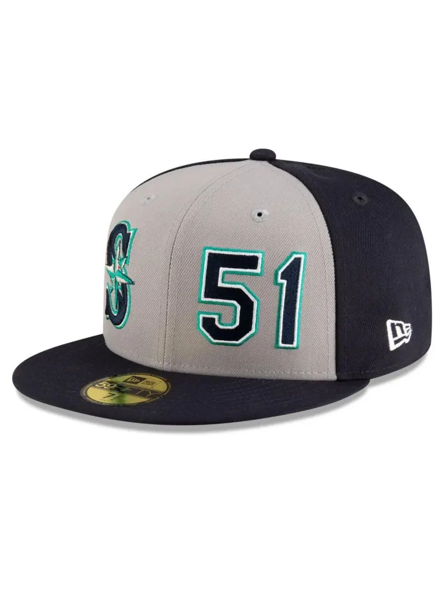 New Era Мужская бейсболка Ichiro Suzuki Navy/Gray Seattle Mariners 2025 Baseball Hall of Fame — изображение 4 из 5
