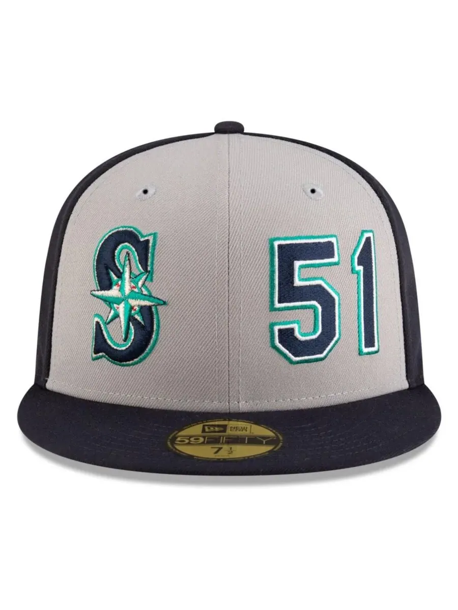 New Era Мужская бейсболка Ichiro Suzuki Navy/Gray Seattle Mariners 2025 Baseball Hall of Fame — изображение 5 из 5