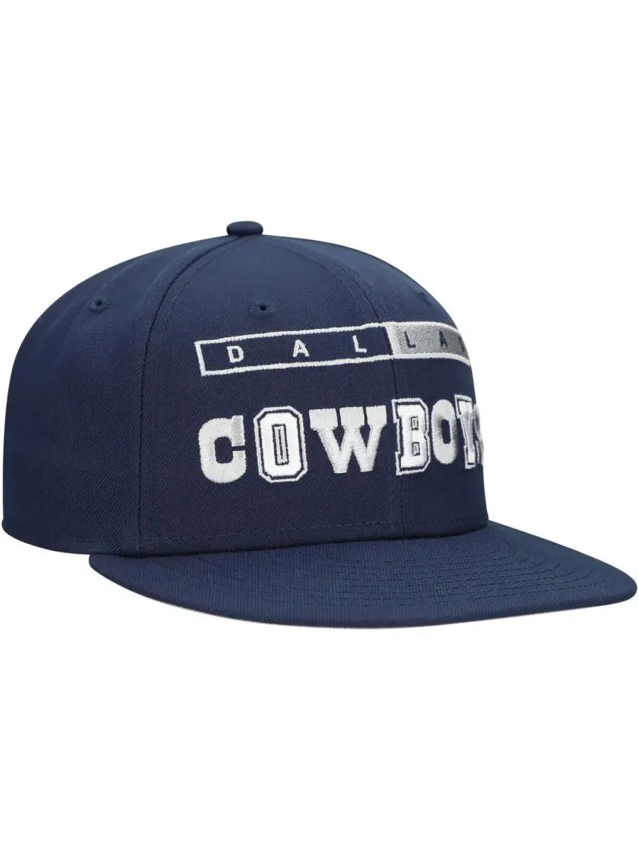 New Era Мужская темно-синяя бейсболка Dallas Cowboys Ransom 59FIFTY — изображение 4 из 5, темно-синий