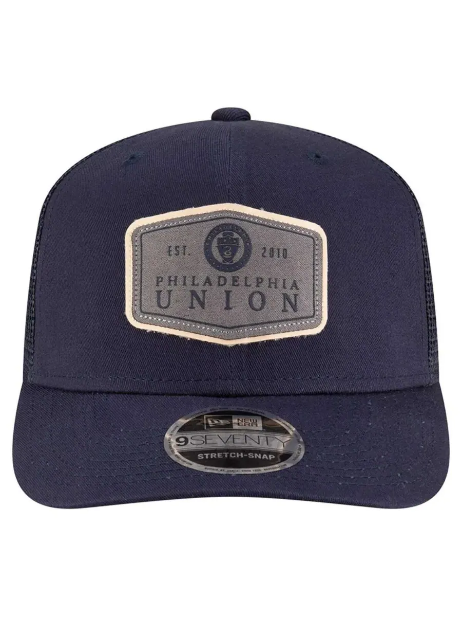 New Era Мужская темно-синяя бейсболка Philadelphia Union с маркировкой 9SEVENTY, регулируемая по — изображение 2 из 4