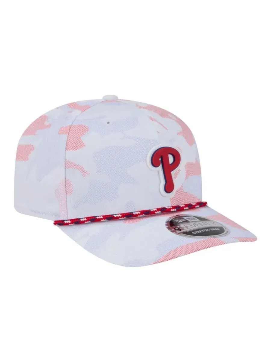 Кепка с принтом Camo Rope 9SEVENTY New Era — изображение 3 из 5, белый