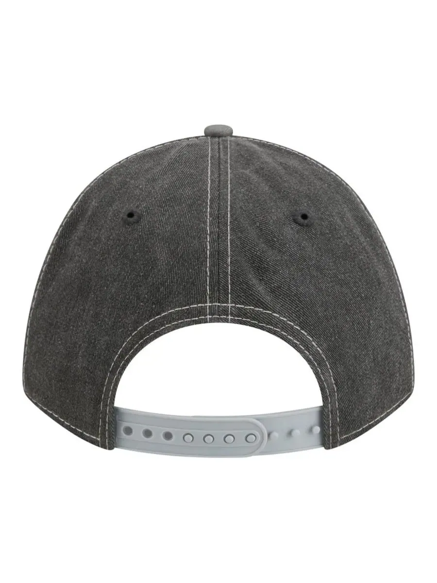 Кепка New Era 9FORTY Felt A-Frame — изображение 2 из 4, черный серебристый