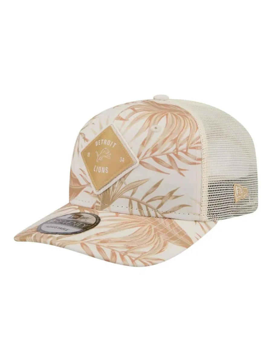 Бейсболка с козырьком Detroit Lions Tonal Palm 9SEVENTY New Era