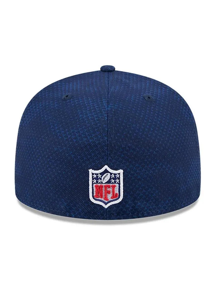 New Era Мужская темно-синяя бейсболка Dallas Cowboys 2024 Sideline 59FIFTY — изображение 4 из 4, темно-синий