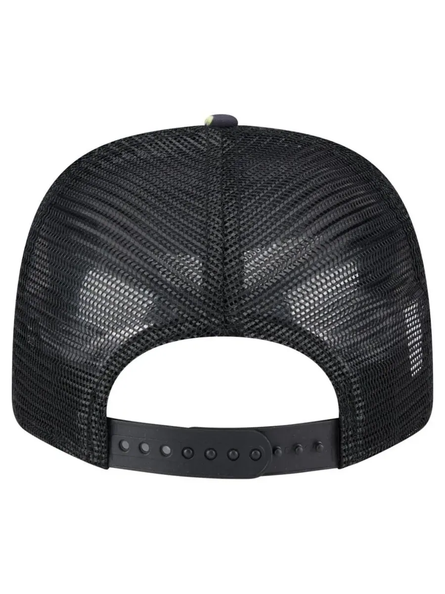 New Era Мужская черная кепка Texas Rangers Adventure Drinks Pattern 9SEVENTY с эластичными — изображение 3 из 4, черный