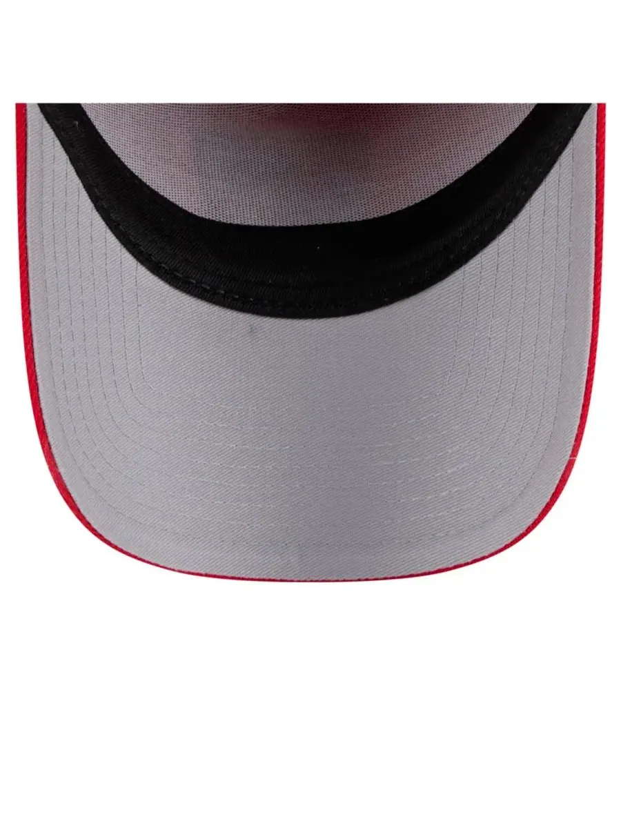 New Era Мужская красная регулируемая кепка Carolina Hurricanes Core A-Frame 9FORTY — изображение 3 из 5, красный
