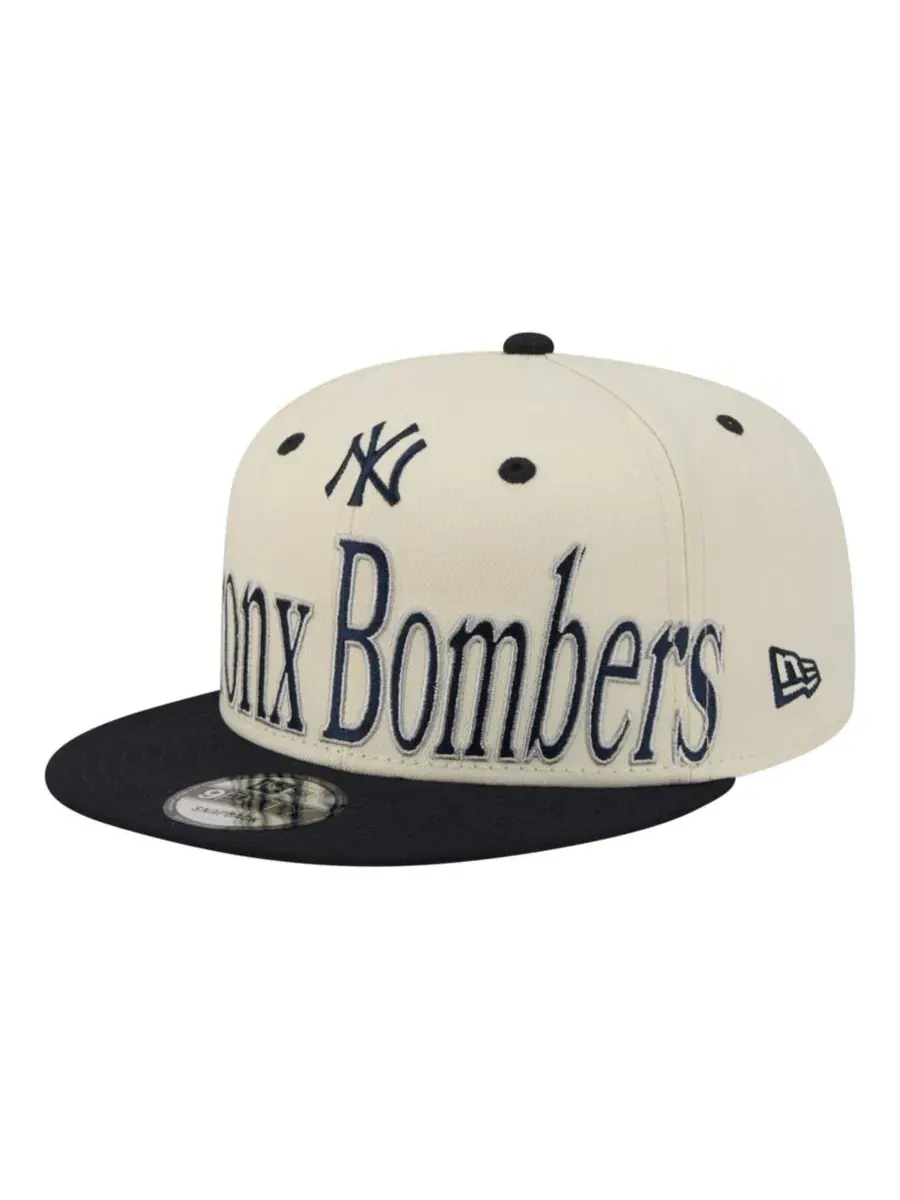Кепка-снапбек New York Yankees Oversized Slogan 9FIFTY New Era — изображение 4 из 5, бежевый
