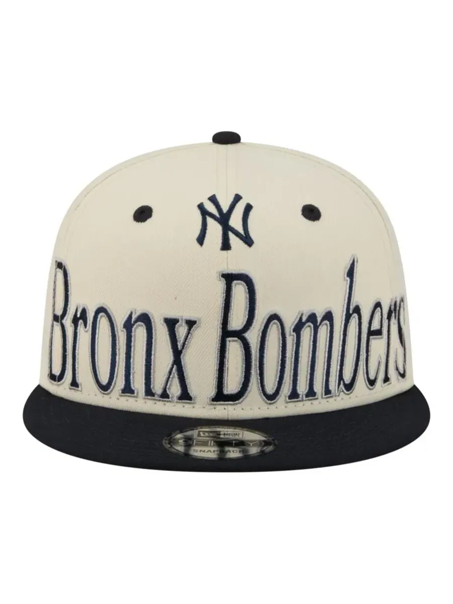 Кепка-снапбек New York Yankees Oversized Slogan 9FIFTY New Era — изображение 5 из 5, бежевый
