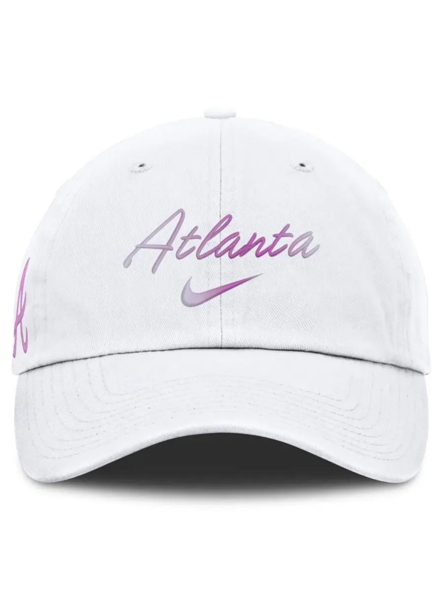 Бейсболка Nike Atlanta Braves Mother's Day Club — изображение 2 из 4, белый