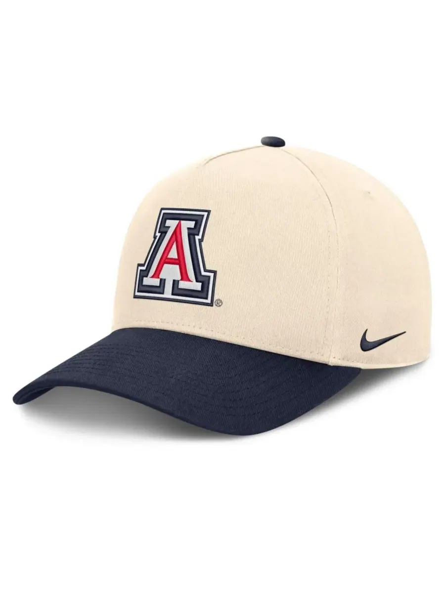 Бейсболка Nike Campus Prep Rise Adjustable с вышивкой Arizona Wildcats