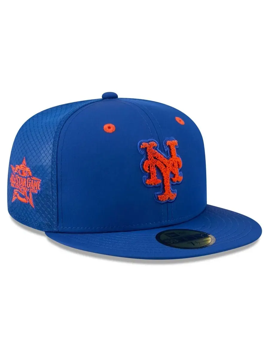 Кепка с вышивкой Chenille 59FIFTY New York Mets 2026 MLB All-Star Game New Era