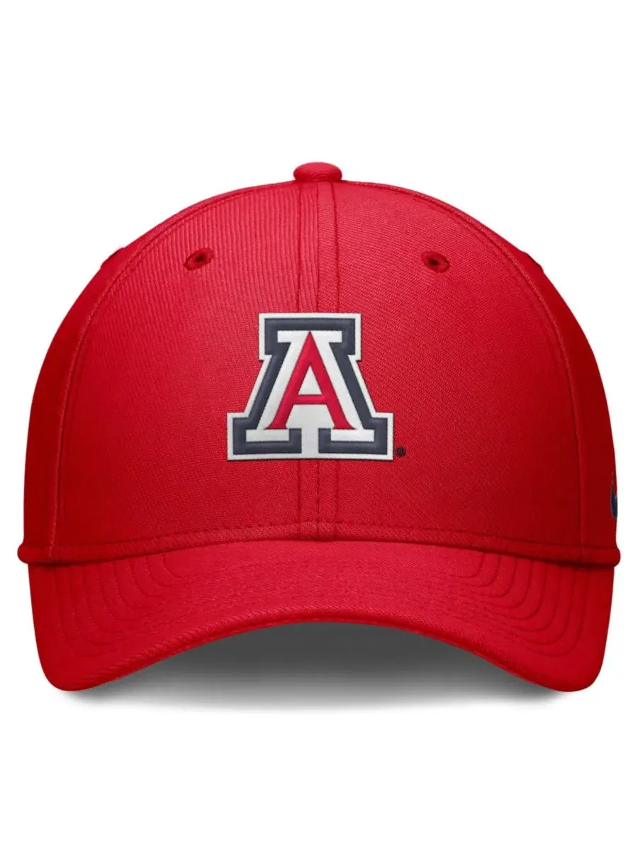 Кепка Nike Arizona Wildcats Rise SwooshFlex Dri-FIT — изображение 2 из 4, красный