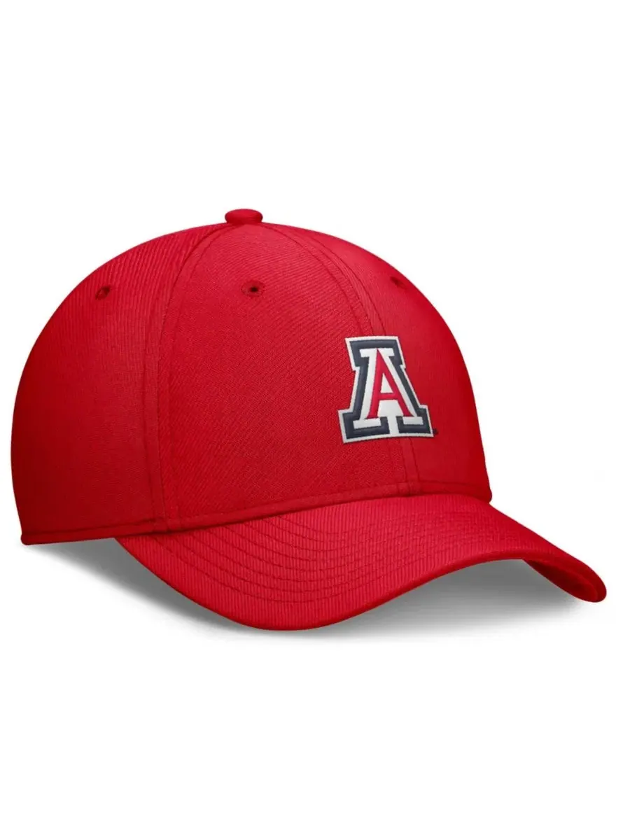 Кепка Nike Arizona Wildcats Rise SwooshFlex Dri-FIT — изображение 3 из 4, красный