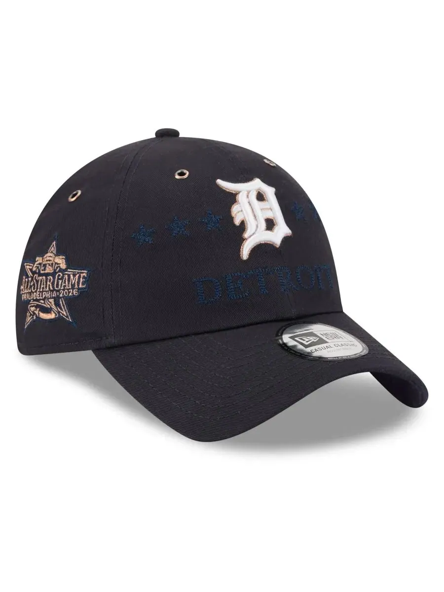 Кепка с вышивкой Detroit Tigers 2026 MLB All-Star Game New Era