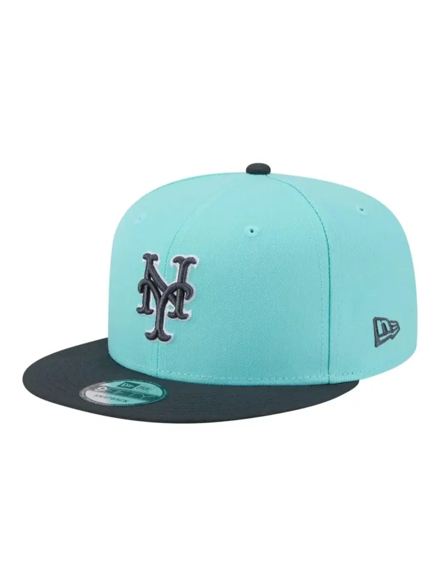 Кепка-снапбек с контрастным козырьком, New York Mets Color Pack New Era