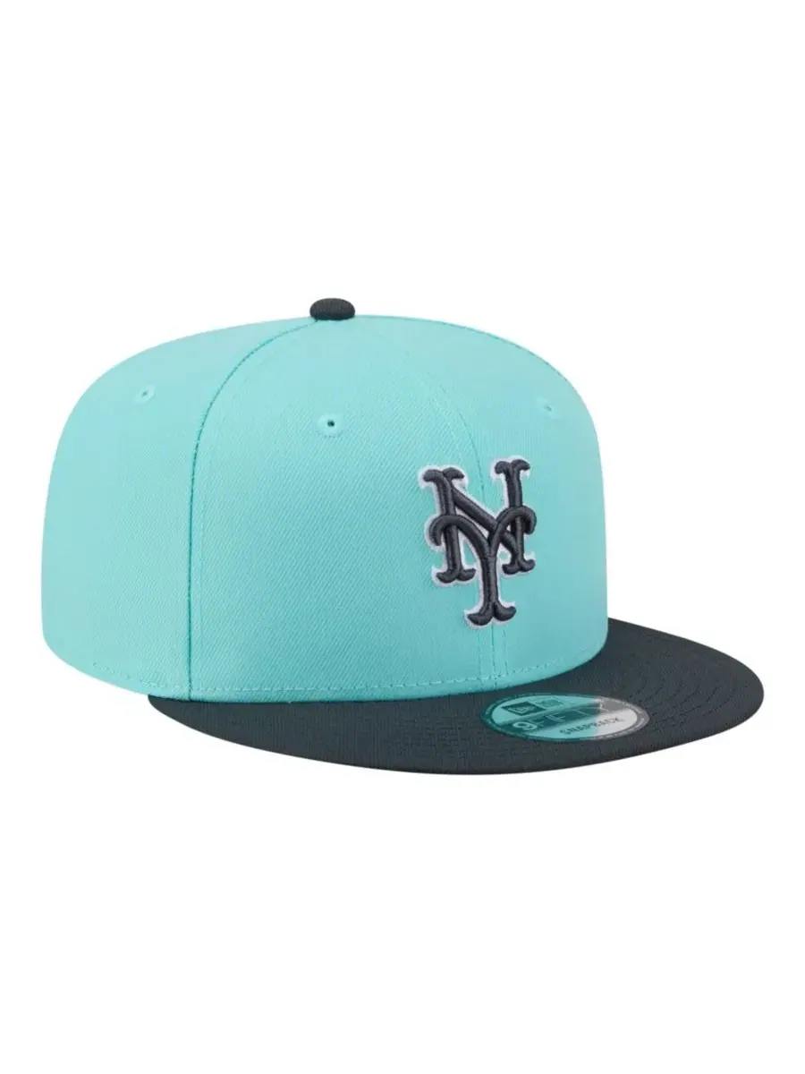 Кепка-снапбек с контрастным козырьком, New York Mets Color Pack New Era — изображение 3 из 5, темно-серый