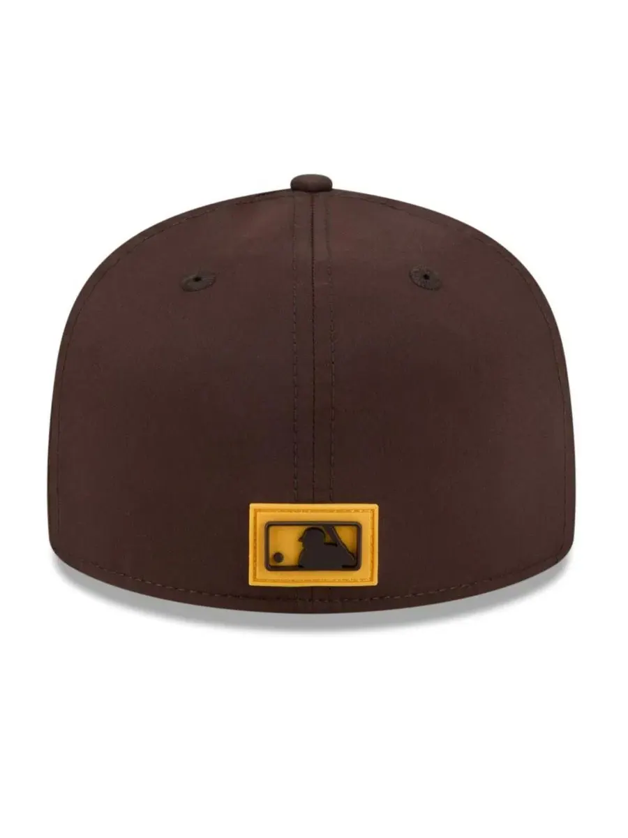 Кепка New Era San Diego Padres 2026 Clubhouse 59FIFTY — изображение 4 из 4, коричневый