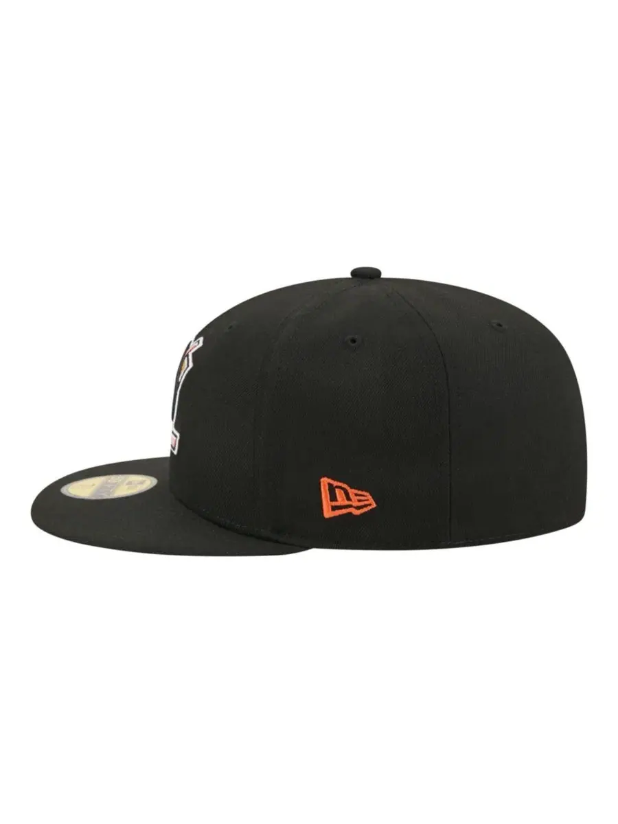Кепка с высокой тульей, с вышивкой, Zamboni 59FIFTY New Era — изображение 7 из 7, черный