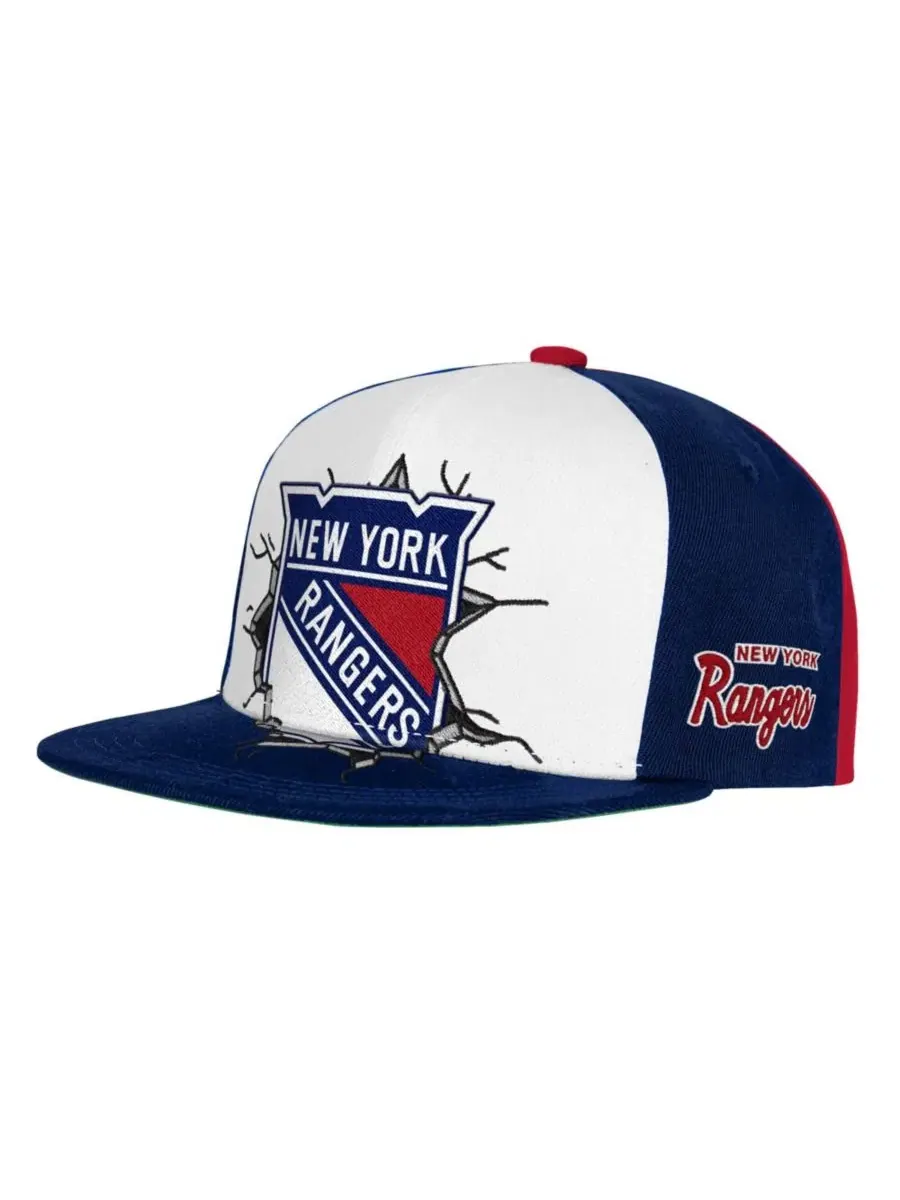 Кепка-снэпбек с вышитым принтом New York Rangers Mascot Mitchell & Ness