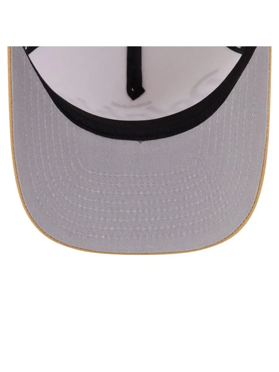 Кепка-снапбек с высокой тульей и вышивкой Miami Dolphins Herringbone New Era — изображение 2 из 5, бежевый