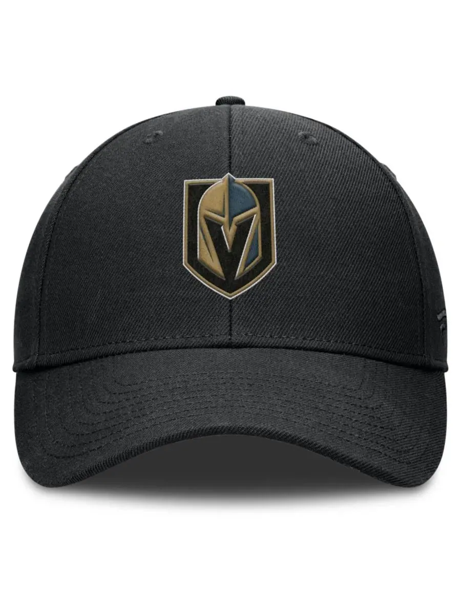 Кепка с вышитым логотипом Vegas Golden Knights Force Fanatics — изображение 2 из 4, черный
