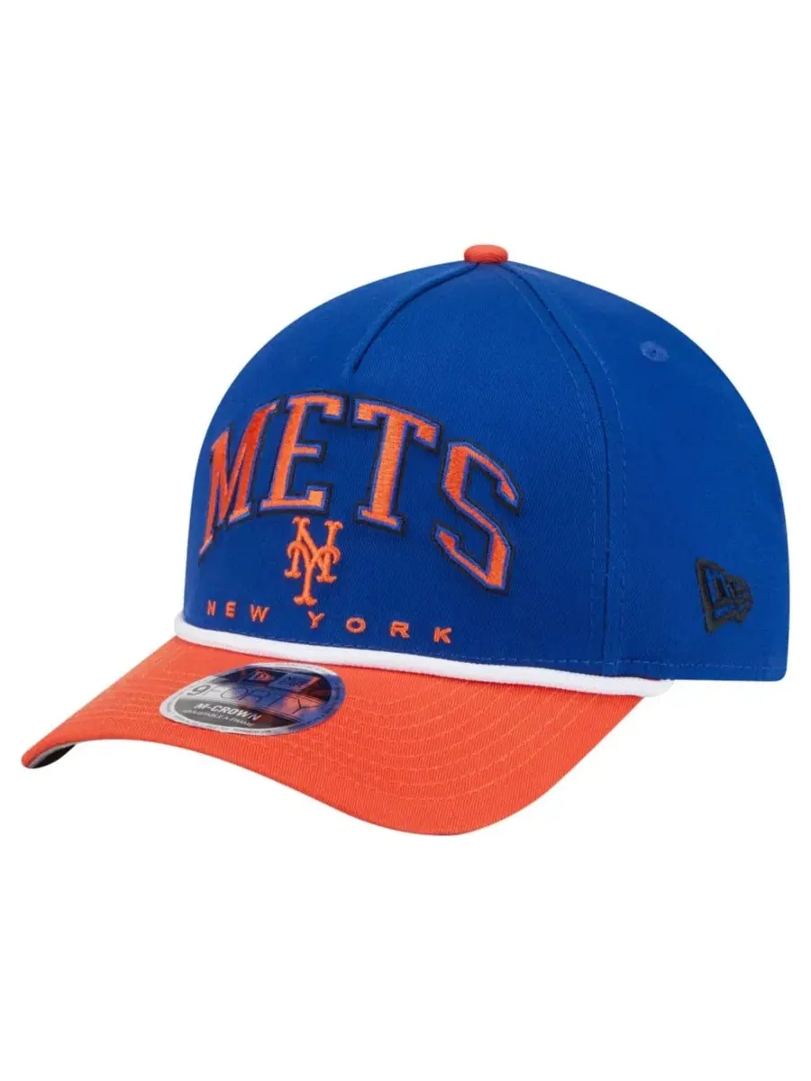 Кепка с вышивкой New York Mets Arch 9FORTY A-Frame M-Crown Adjustable Hat New Era